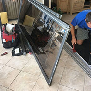 sliding glass door frame repair Bradenton
